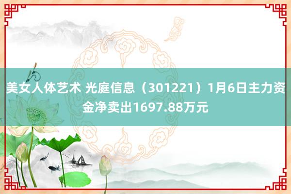 美女人体艺术 光庭信息（301221）1月6日主力资金净卖出1697.88万元